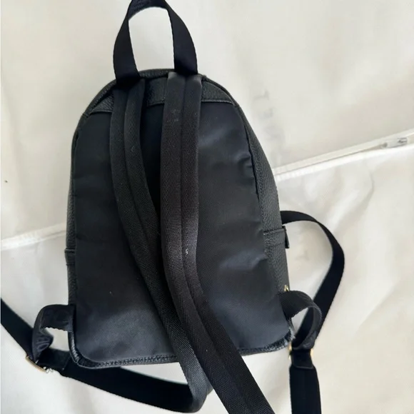 Marc Jacobs Black and Gold Mini Backpack - Picture 8 of 11